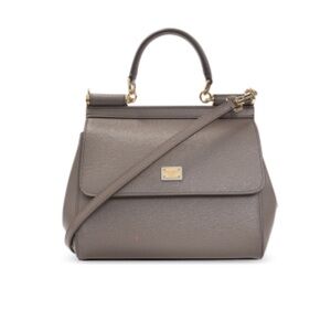 Dolce & Gabbana Sicily Bag Taupe Medium